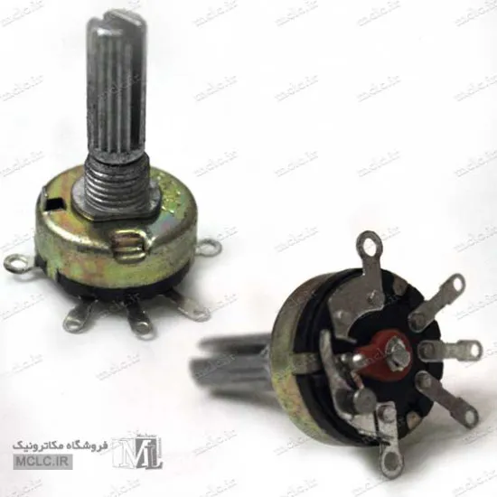 کلید ولوم 10 کیلو اهم 20mm کوچک 
