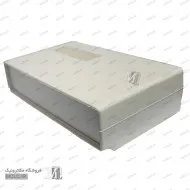 باکس 4 تکه پنل دار - پلاستیکی سایز 14*22.5*6 کرم