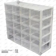 پالت 20 کشوی کریستالی  - 5 طبقه- کشو 11 سانتی