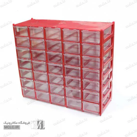 پالت 35 کشوی کریستالی - کشو کوچک ابزار و تجهیزات الکترونیک