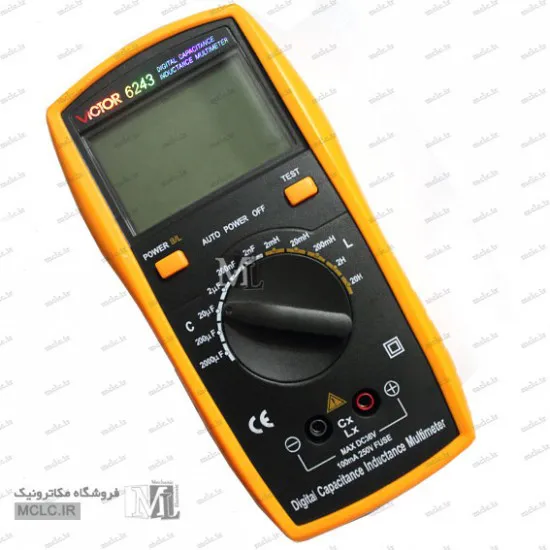 LC متر دیجیتال ویکتور 6243 ابزار و تجهیزات الکترونیک