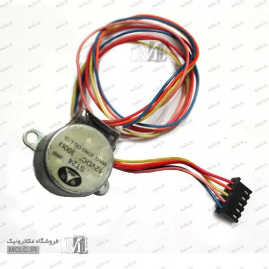 استپر موتور گیربکس دار ST24 | ST35 | 24BYJ48 آموزشی و سرگرمی