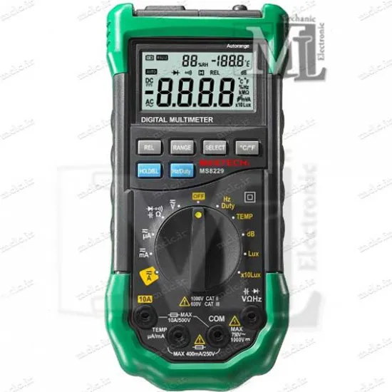 مولتی متر اتورنج مستک MS8229 ابزار و تجهیزات الکترونیک