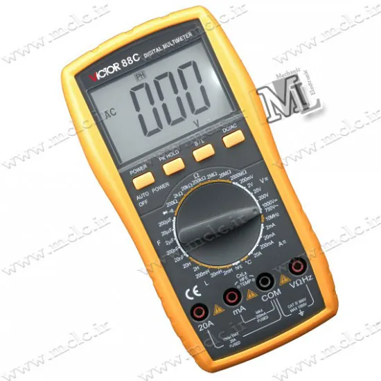 مولتی متر دیجیتال ویکتور VC88 ابزار و تجهیزات الکترونیک