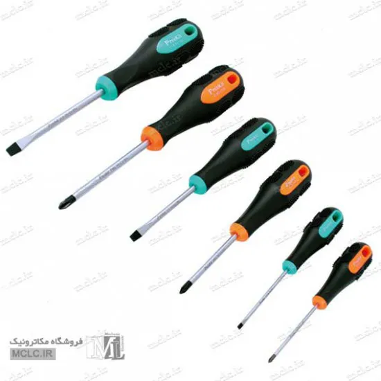 ست 6 تایی پیچ گوشتی پروسکیت SD-2301 ابزار و تجهیزات الکترونیک