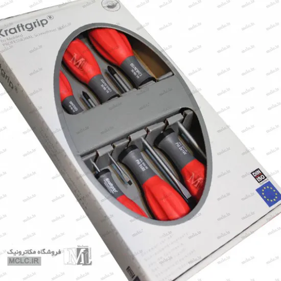 ست شش عددی پیچ گوشتی  چهار سو کرافت 3K-520 ابزار و تجهیزات الکترونیک