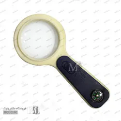 ذره بین دستی چراغدار 5X