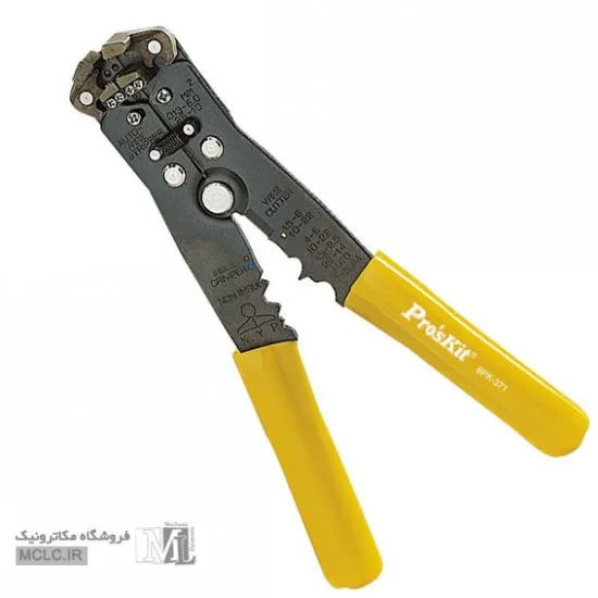 سیم لخت کن اتوماتیک و پرس سرسیم پروسکیت 8PK 371 تایوانی ابزار و تجهیزات الکترونیک