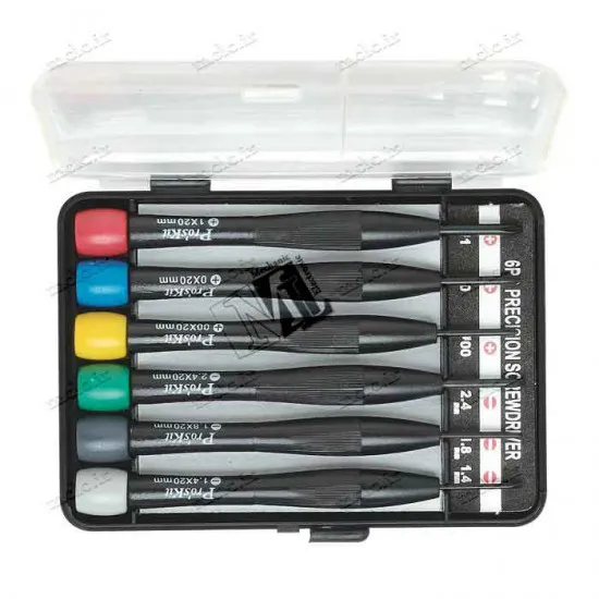 ست پیچ گوشتی ساعتی پروسکیت 8PK-2061 تایوانی ابزار و تجهیزات الکترونیک