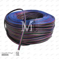 سیم افشان 2 زوج مخصوص LED RGB متری