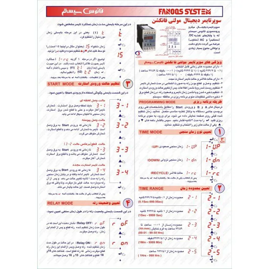 سوپر تایمر دیجیتال برق صنعتی