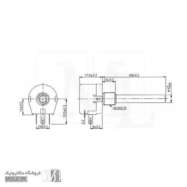مشخصات ولوم ABW1 تک دور 5 کیلو اهم دسته بلند