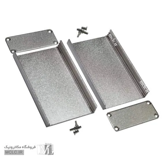 زیره و رویه و دو پنل باکس آلومینیومی ساده 8x5x2