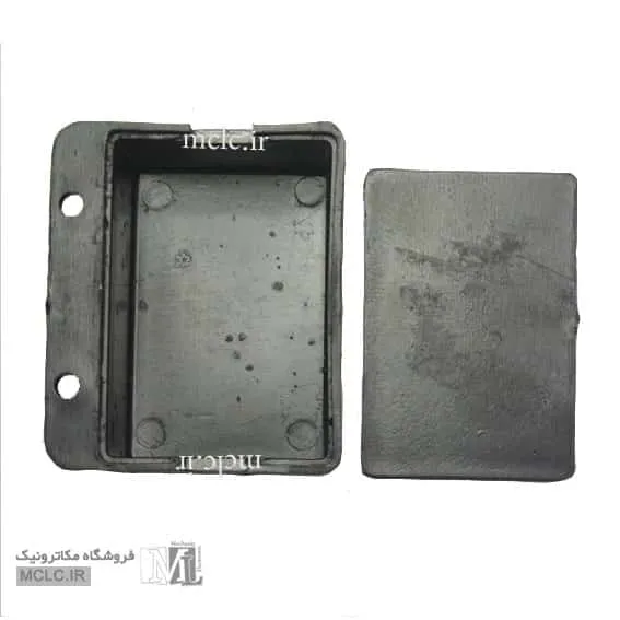 باکس پلاستیکی لبه دار مشکی 6x4x3