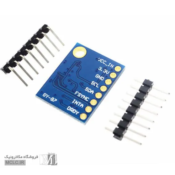نمای زیرین از ماژول ژیرویسکوپ gy-87