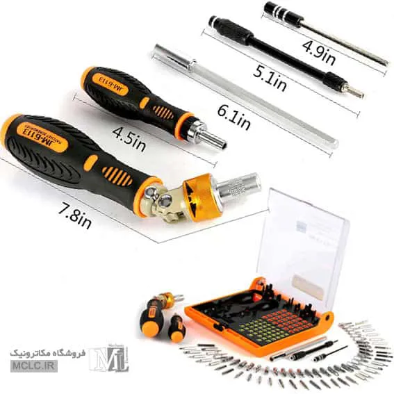 70 سری مختلف پیچ گوشتی jm-6113