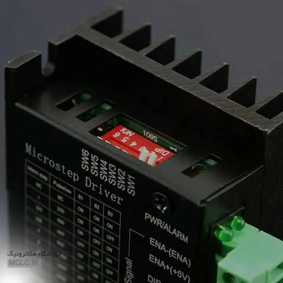دیپ سوئیچ تنظیم درایور استپر موتور TB6600