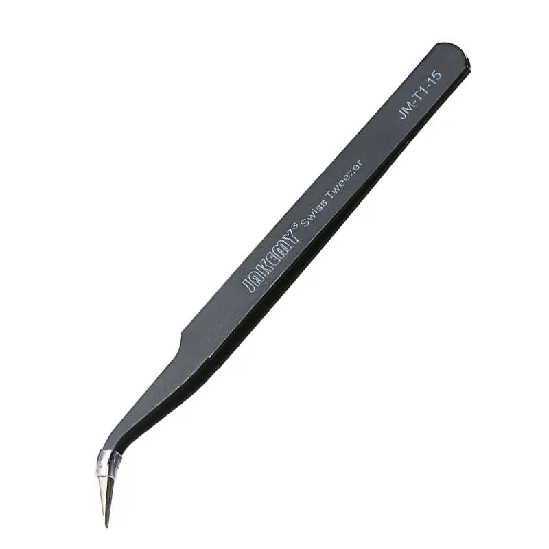 پنس آنتی استاتیک سرکج برند jakemy مدل JM-T1-15