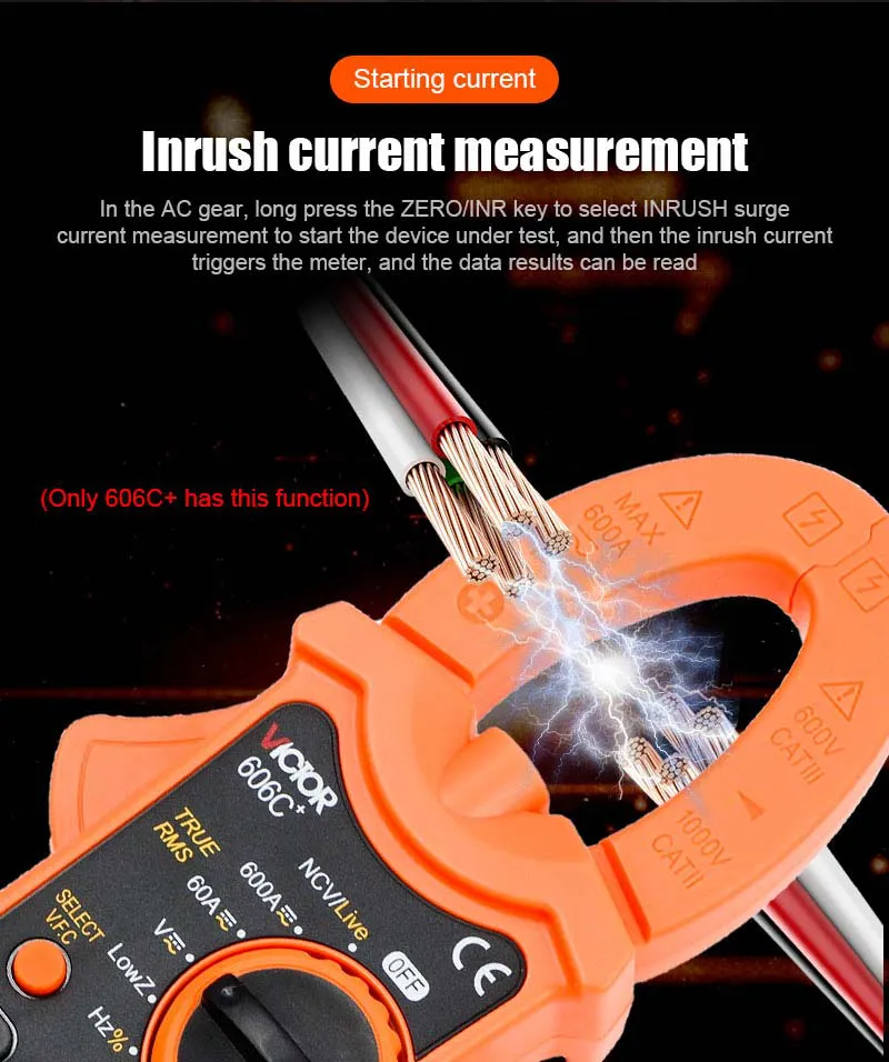 قابلیت اندازه گیری جریان های هجومی INRUSH