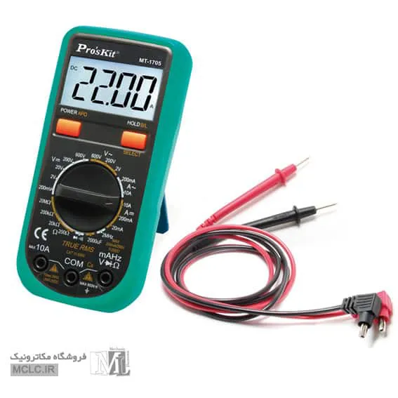 مولتی متر پروسکیت MT-1705 به همراه پراب