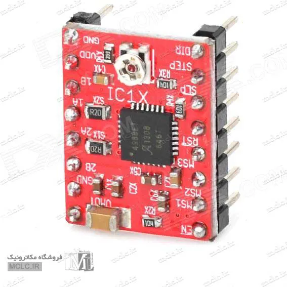 درایور استپر موتور با برد قرمز