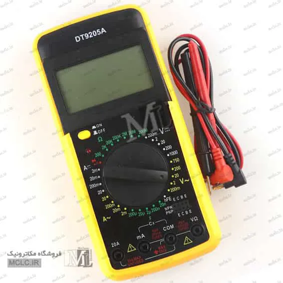  مولتی متر DIGITAL DT9205A با پراب