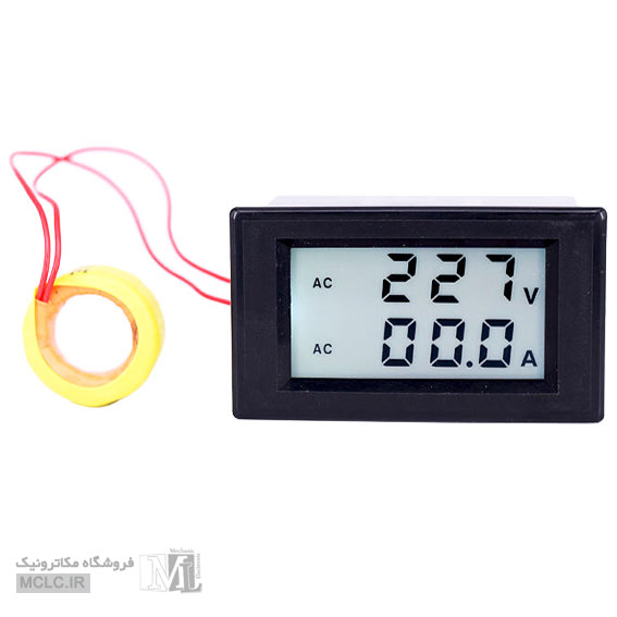 نمایشگر LCD ماژول ولتمتر آمپرمتر متناوب D85-2042