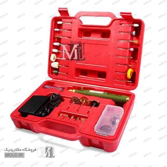 کیف دستی ست مینی فرز انگشتی با آداپتور و متعلقات
